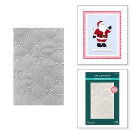 Spellbinders Vintage Ornaments 3D Embossing Folder from The Classic Christmas Collection