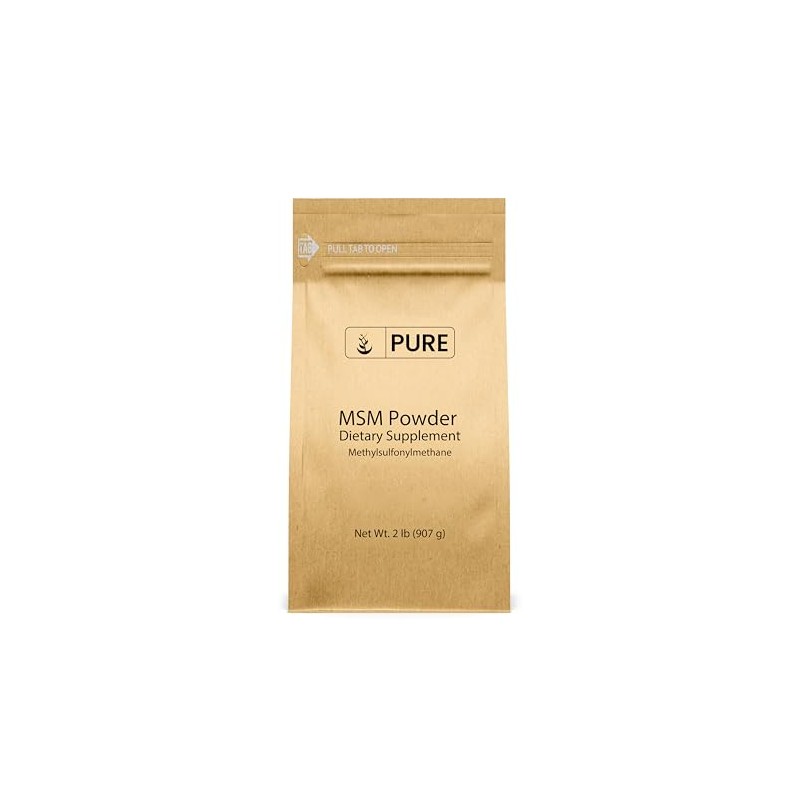 Methylsulfonylmethane MSM Powder (2 lbs), Always Pure, Natural Sulfur Dietary