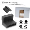 TEHAUX 1Pair Zinc Alloy Barn Door Stopper Sliding Rail Roller