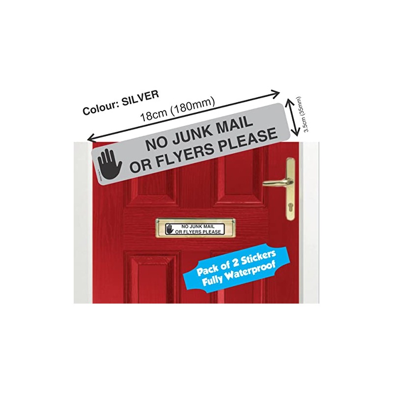 Stop Junk Mail - No Leaflets or Junk Mail Please