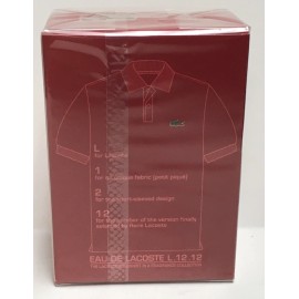 Lacoste Eau de Lacoste L.12.12 Pour Lui Rouge EDT Spray 1.6 fl oz made in UK