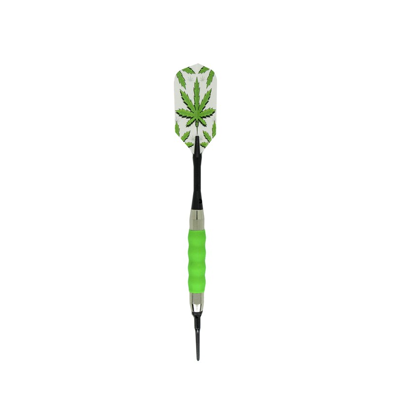 Sure Grip Viper Green Soft Tip Darts with Dart Case