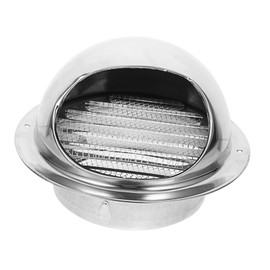 COHEALI Stainless Steel Soffit Vent Cover Outdoor Wall Mount Extractor for Kitchen and Dryer Ventilation Rainproof Design with Mesh Screen for Easy Installation and Excellent