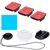 Suptig Helmet Adhesive Sticky Mounts for Gopro Hero 12/11/10/9/8/7/6/5/4/3/2/ Hero