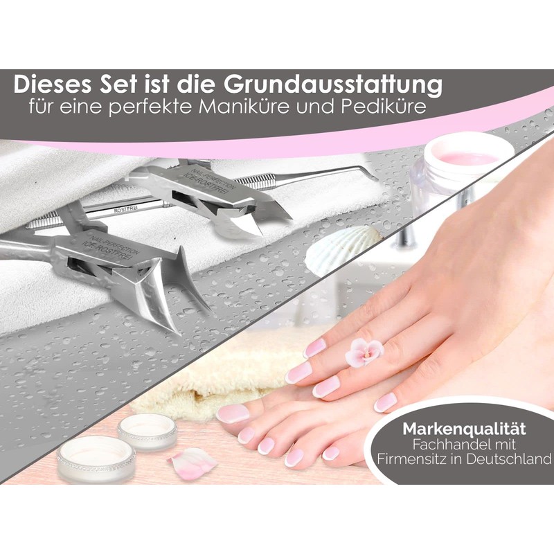 Foot Care Nail Nippers Set for Nails and Cuticles