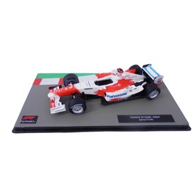 - Formula 1 1/43 Miniature car Compatible with Toyota TF104B Jarno Trulli 2004 - FD097