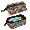 ZIPIT Lenny Pencil Case | Large Capacity Pencil Pouch |