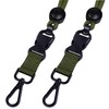 Masper 2 Pack Olive Green Safety Breakaway Lanyard with Round