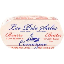 LES PRES SALES Sea Salt Camargue Butter 8.8 oz (8 units)