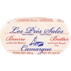 LES PRES SALES Sea Salt Camargue Butter 8.8 oz (8 units)