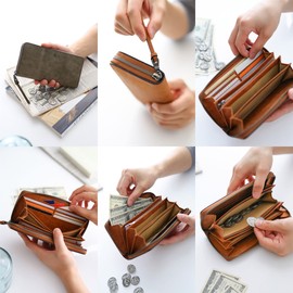 Baggy Port BP-ZYS2400 Men's Long Wallet, Round Zipper, Black