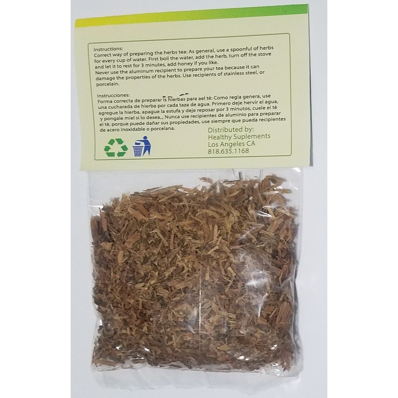 Healthy Supplements Uña de Gato/Cat's Claw Bark (Hierba-Tea) 1oz