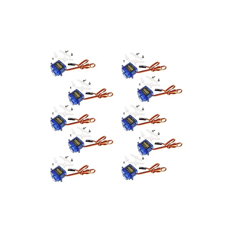 10Pcs SG90 Micro Servo Motor Mini SG90 9g Servo