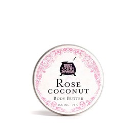 Three Sisters Apothecary 2.5 oz. Body Butters (Rose & Coconut)