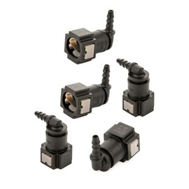 LST Quick Release Fuel Line Hose Coupling L Piece 7.89 x 5 mm Pack of 5