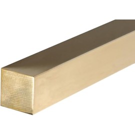 Albion Alloys SQUARE BRASS ROD 1MM X 1MM