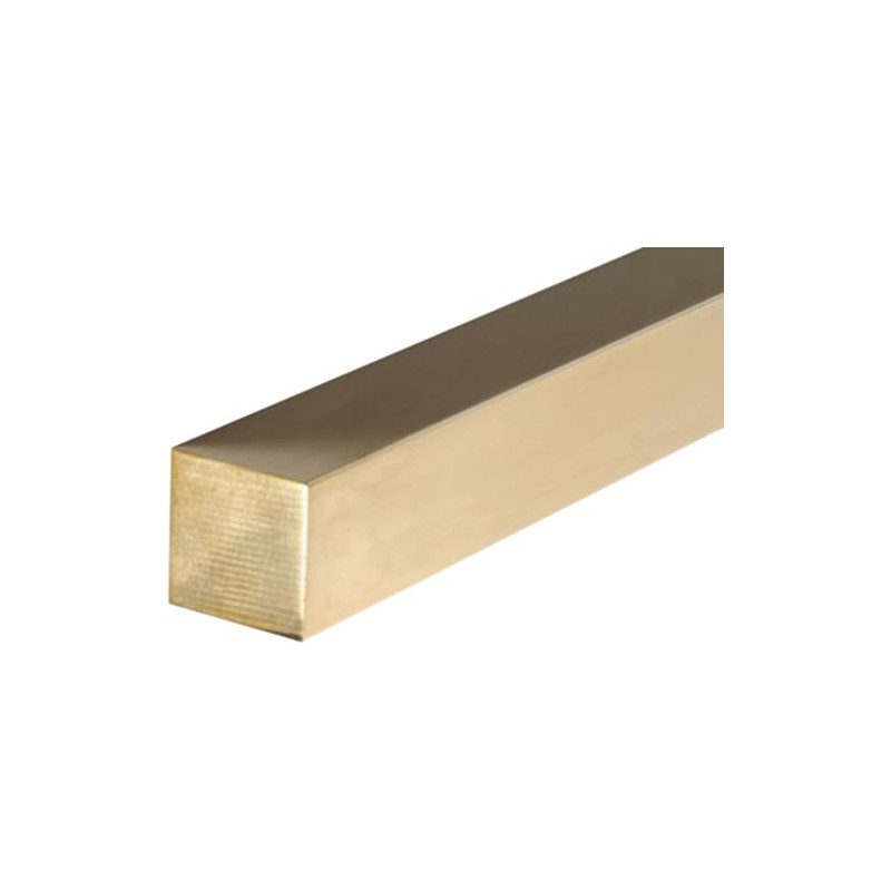 Albion Alloys SQUARE BRASS ROD 1MM X 1MM