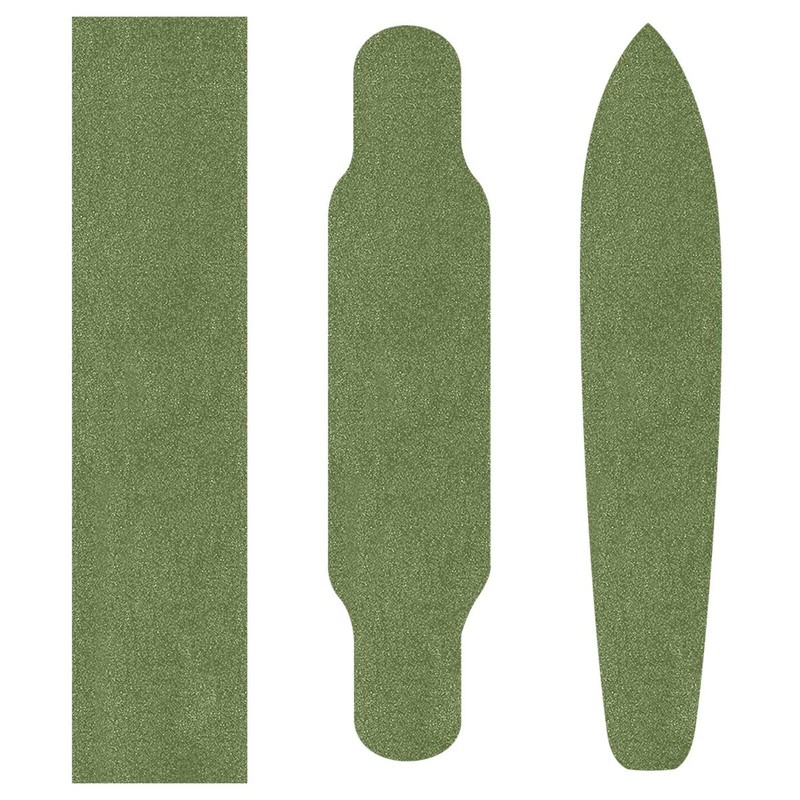 xigua Dark Olive Green Solid Color Skateboard Grip Tape Bubble