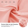 ZHENSILK 3PCS Silk Sleep Bonnet for Women, Large Satin Hair