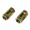 RLECS 10pcs M10 Thread 30mm Height Hexagon Open Nut M10x30