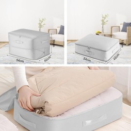 RANJIMA Ultra Platzsparender Selbstkompressions-Organizer - Ultra Space Saving Self Compression Organizer, Robuste Umzugstaschen, Staub- und feuchtigkeitsbeständige -Organizer für Bettdecke, Kleidung