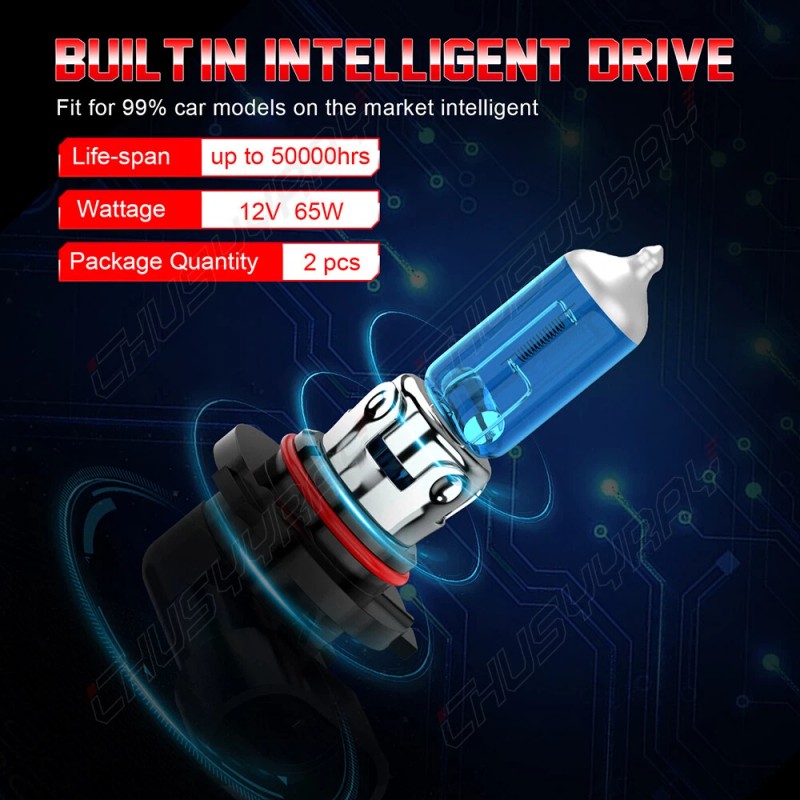 CHUSYYRAY 9005 9006 LED Headlights Kit Combo Bulbs 5000K High