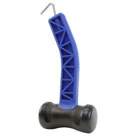 Leisurewize - Pro Mallet w/Steel Peg Pulling Hook - Rubber Hammer - Ideal for Putting up Tents & Canopies (LWACC522)