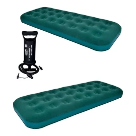 Ozark Trail 2 Colchon Individual Inflable Campamento + Bomba Manual