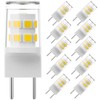 G8 LED Bulb 3W Equivalent to 15W-20W G8 Halogen Bulbs,
