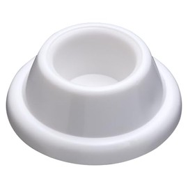 National Hardware N215-897 V237 Wall Door Stops in White, 2 pack