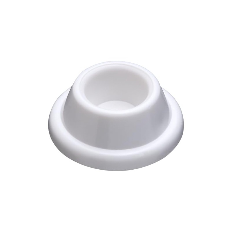 National Hardware N215-897 V237 Wall Door Stops in White, 2