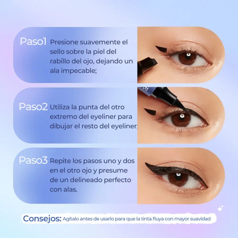 Sace Lady Delineador De Ojos Con Sello Tattoo Impermeable