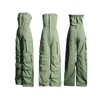 Tbahhir Women's Sexy Strapless Cargo Denim Jumpsuit with Multi Pockets