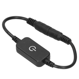 LED-Streifen-Touch Dimmer, 2pcs DC 5V-24V 6A DIMPEN-ON-SCHALTER-Controller mit für Einzelfarbe Strip Light, Vollbereichsteuerung