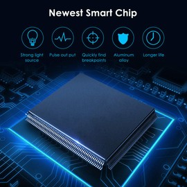 GOCHANGE Visual Fault Locator, Red Light Fiber Optic Cable Tester Meter /30mW 30KM Cable Test Equipment with 1.25 mm FC or 2.5 mm Connector, for CATV Telecommunications Engineering Maintenance