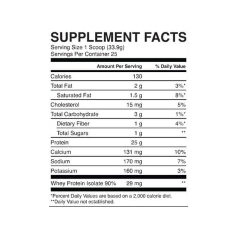 RAW CBUM Itholate Protein 1.72 LBS / 25 servicios/Proteina isolada