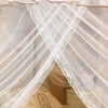 EBTOOLS Mosquito Net 4 Corners Polyester for Single and Double