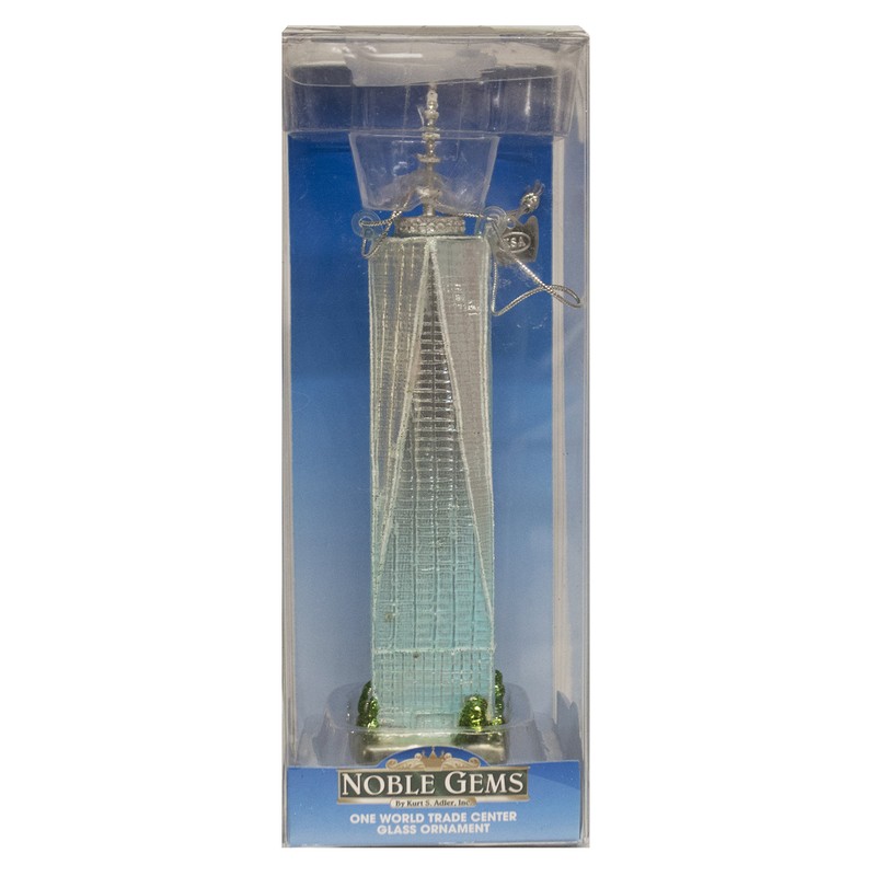 Kurt Adler Noble Gems Freedom Tower Ornamento, 6.5 Pulgadas