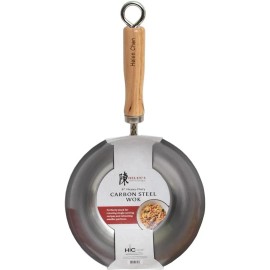 Helen'S Asian Kitchen Wok, Carbon Steel, 8-Inch