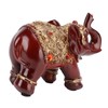 Elephant Statue Durable Resin Cute Elegant Attract Wealth Round Corner