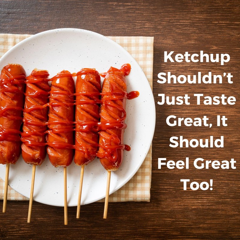 Wellbee's Honey Sweetened Ketchup - No Sugar Added - All