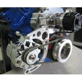 429-460 FORD LOW MOUNT ALTERNATOR BRACKET for ELECTRIC WATER PUMP & FoMoCo Alt