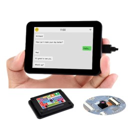 ESP32-S3 3.5inch Capacitive Touch Display Development Board, 320×480 IPS, QSPI I2C Interface, Support Wi-Fi&BLE 5, Support AI Speech Interaction & Offline Voice Control, with Case and OV5640 Camera