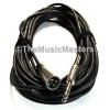 Vital Wave Technology 30ft 1/4" to XLR (M) Instrument Guitar