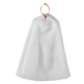 Kai Corporation KQ3169 4-Layer Lather Net, Cleansing, Hook, White, Dense Foam, Plenty of Skin, Skin Care