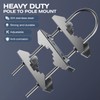 Heavy Duty Pole to Pole Mount -Stainless Steel - Antenna