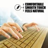 Wireless Bamboo Keyboard and Mouse – Natural, Handmade, Eco-Friendly. Compact