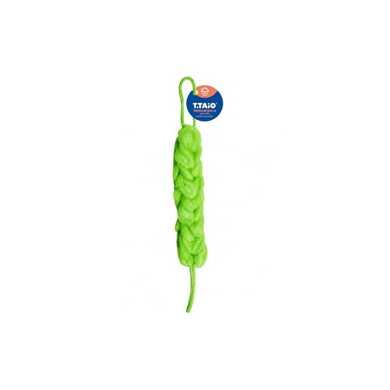 Trenza Malla Exfoliante Baño Taio Limpieza Corporal