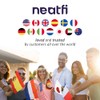 Neatfi Replacement Clamp, Adjustable Lamp Clamp with Screw - Fits
