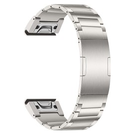 TRUMiRR Titanium Bracelet Replacement for Fenix 8 51 mm/Enduro 3/Fenix 7X Pro Sapphire Solar/6X Pro/5X Plus, 26 mm Quick Fit Watch Strap Buckles Bracelet for Garmin Fenix 7X/Epix Pro 51 mm/Descent